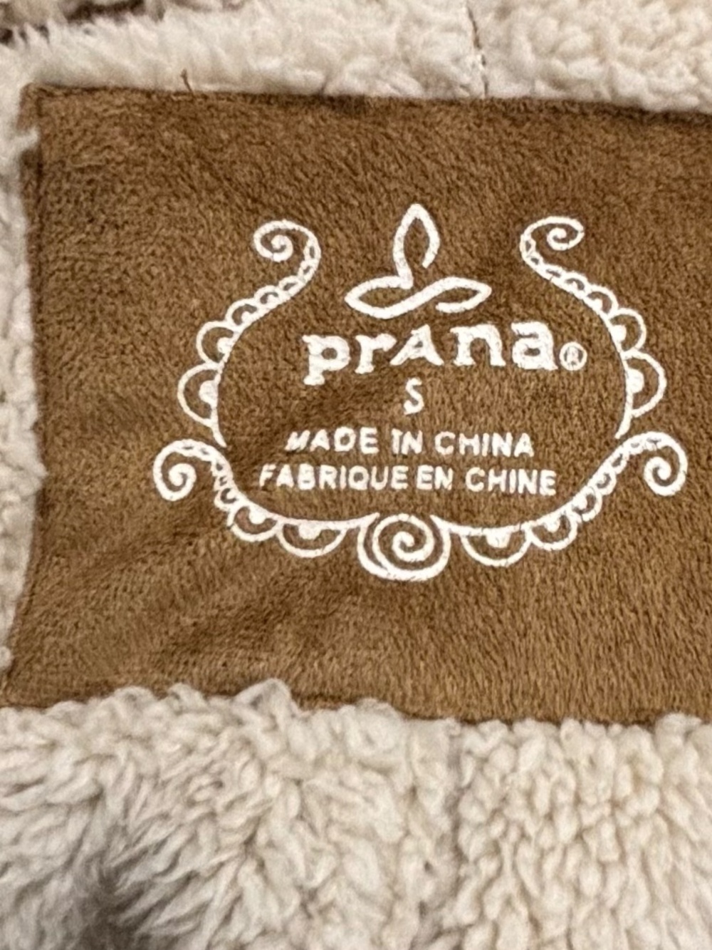 PRANA Townie Shearling Coat - Picture 4 of 5